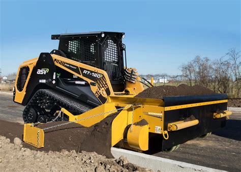 road widener skid steer attachment|shouldering machines road wideners.